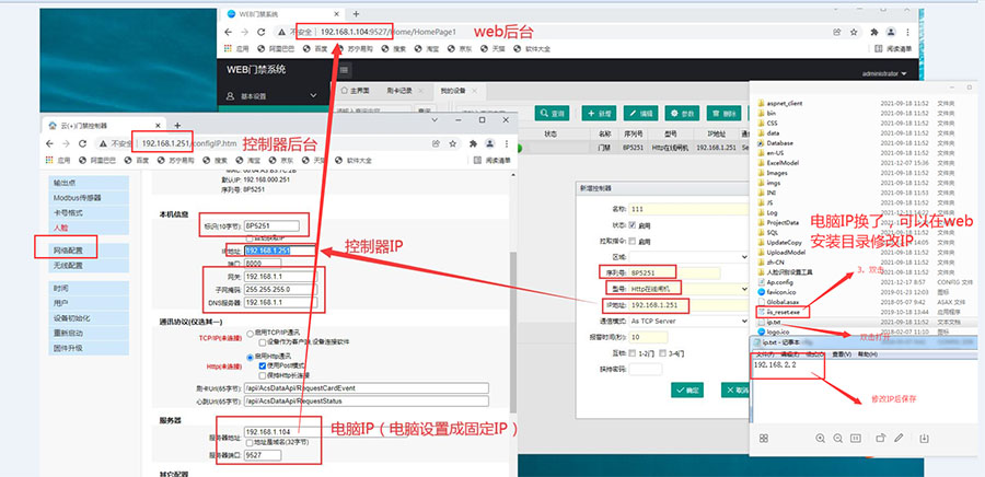 東信云+在線身份證門禁控制系統