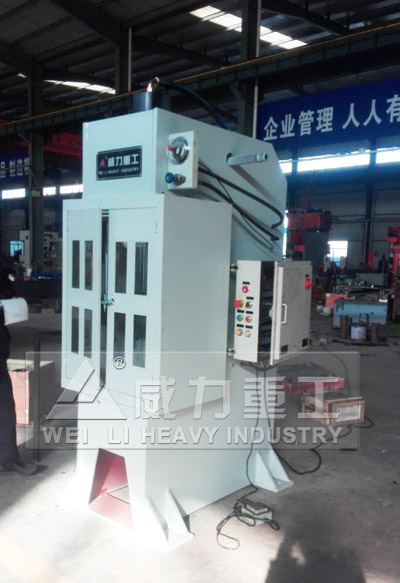 帶防爆柜的單柱液壓機